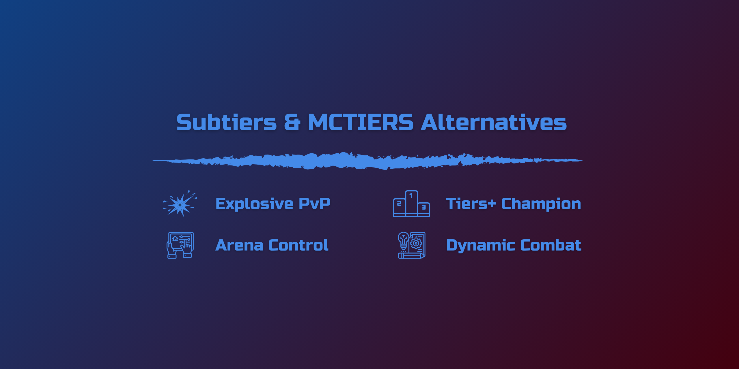subtiers mctiers alternatives
