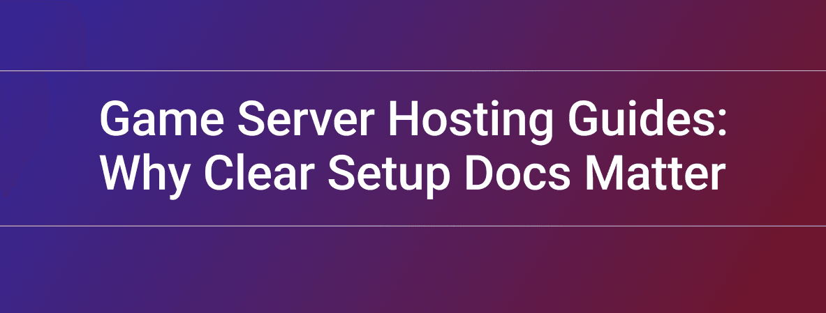 game server hosting